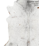 Salt and Pepper Black Cowhide Rug #39901