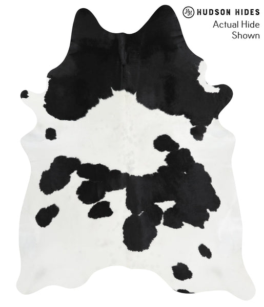 Black and White Cowhide Rug #39931