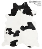 Black and White Cowhide Rug #39951