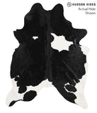 Black and White Cowhide Rug #40006