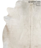 Solid White Cowhide Rug #40192
