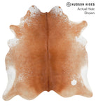 Salt and Pepper Brown Cowhide Rug #40195