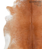 Salt and Pepper Brown Cowhide Rug #40195
