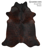 Dark Brindle Cowhide Rug #40227