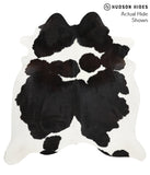 Black and White Cowhide Rug #40279