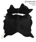 Black and White Cowhide Rug #40304