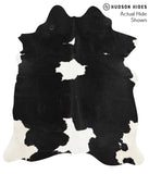 Black and White Cowhide Rug #40346