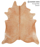 Solid Brown Cowhide Rug #40500