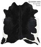 Black and White Cowhide Rug #40503