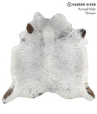 Salt and Pepper Black Cowhide Rug #40545