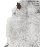 Salt and Pepper Black Cowhide Rug #40545