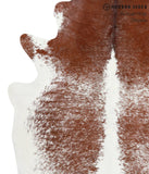 Salt and Pepper Brown Cowhide Rug #40553