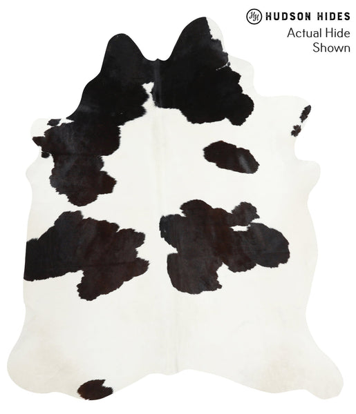 Black and White Cowhide Rug #40587