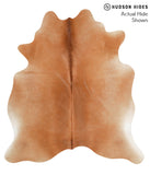 Solid Brown Cowhide Rug #40588