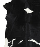 Black and White Cowhide Rug #40597