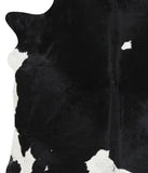 Black and White Cowhide Rug #40633