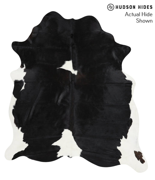Black and White Cowhide Rug #40758