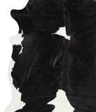 Black and White Cowhide Rug #40758