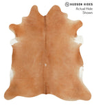 Solid Brown Cowhide Rug #40857
