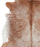 Salt and Pepper Brown Cowhide Rug #40867