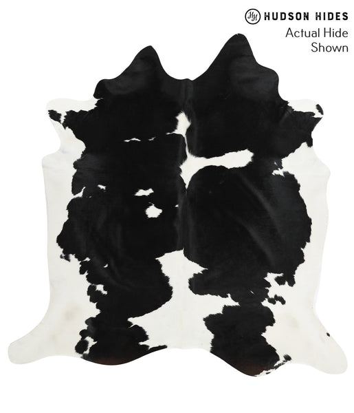 Black and White Cowhide Rug #40883