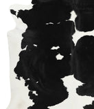 Black and White Cowhide Rug #40883