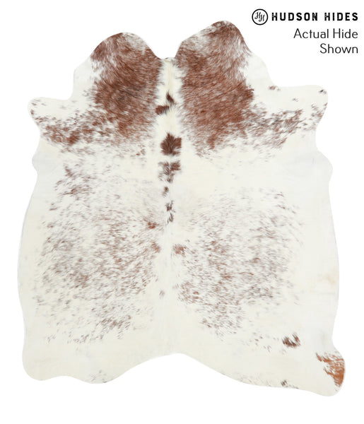 Salt and Pepper Brown Cowhide Rug #40890