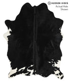 Black and White Cowhide Rug #40904