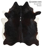 Black and White Cowhide Rug #41343