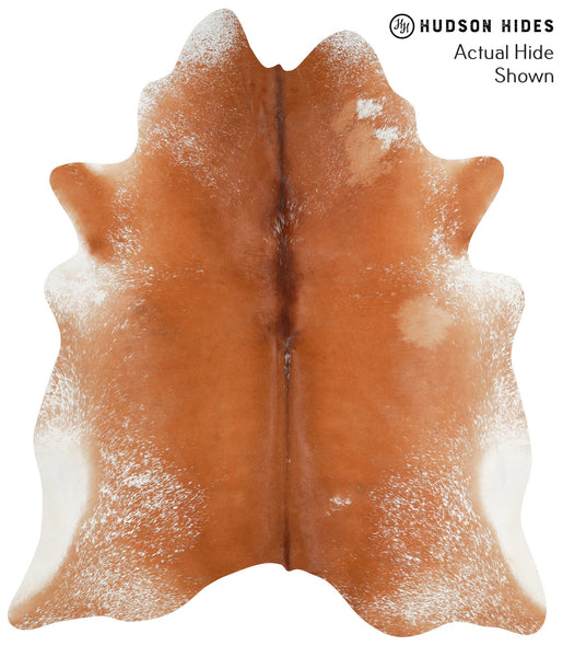 Salt and Pepper Brown Cowhide Rug #41344