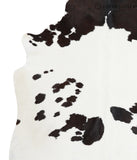 Black and White Cowhide Rug #41368