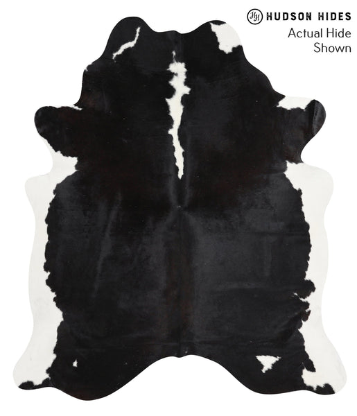 Black and White Cowhide Rug #41396