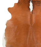 Brown and White Regular Cowhide Rug #41472