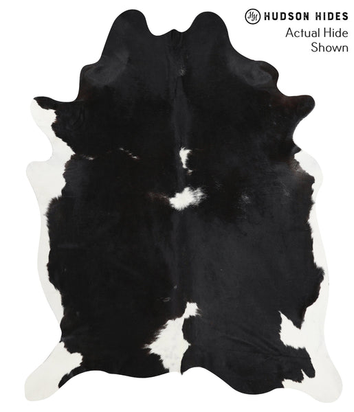 Black and White Cowhide Rug #41482