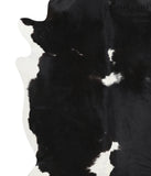 Black and White Cowhide Rug #41482