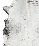 Salt and Pepper Black Cowhide Rug #41529