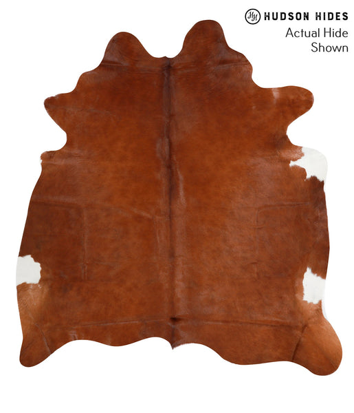 Solid Brown Cowhide Rug #41626