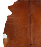 Solid Brown Cowhide Rug #41626