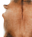 Brown with Red Cowhide Rug #41731
