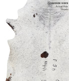 Salt and Pepper Black Cowhide Rug #41840
