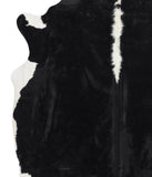 Black and White Cowhide Rug #41915