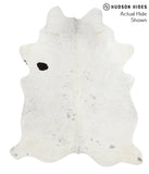 Salt and Pepper Black Cowhide Rug #42010