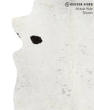 Salt and Pepper Black Cowhide Rug #42010
