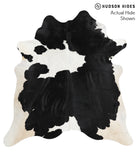 Black and White Cowhide Rug #42019