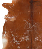Salt and Pepper Brown Cowhide Rug #42113