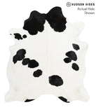 Black and White Cowhide Rug #42281