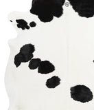 Black and White Cowhide Rug #42281