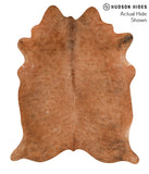 Solid Brown Cowhide Rug #42442