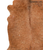 Solid Brown Cowhide Rug #42442