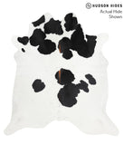 Black and White Cowhide Rug #42584